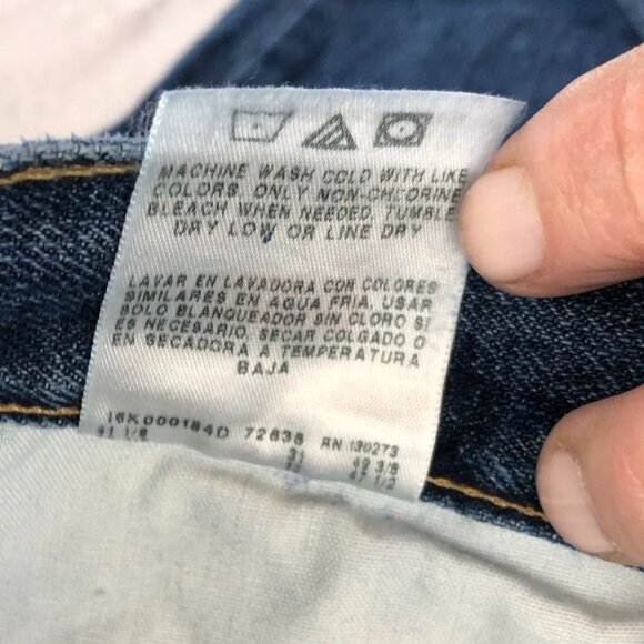 Wrangler Men Jeans Size 38x30 Blue Denim Classic Straight Leg Casual 100% Cotton - Picture 8 of 14